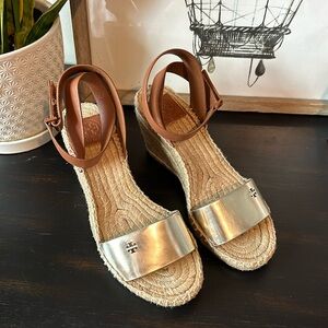 Tory Burch Bima Espadrille Wedge Sandals